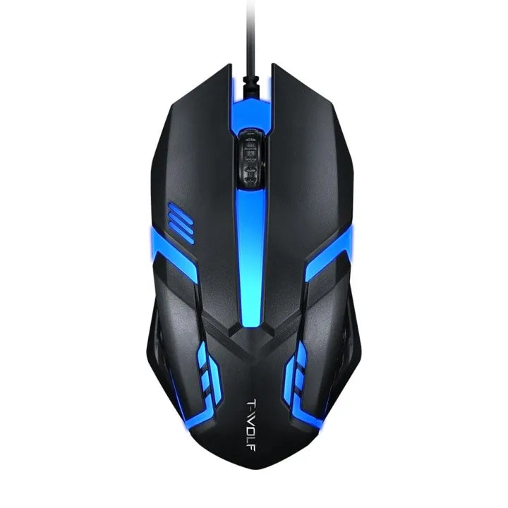 Mouse With 7 LED RGB Backlit | RGB Mouse Wired Gaming Mouse | Latest Model | Computer Mouse For Gaming | Free Mouse Pad