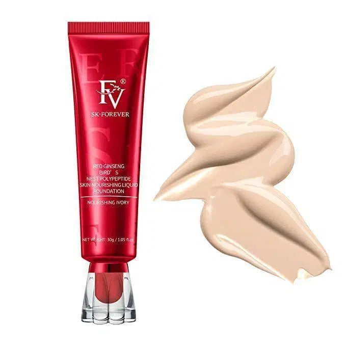 High Coverage Ivory Foundation - Creamy Liquid Formula - 30ml